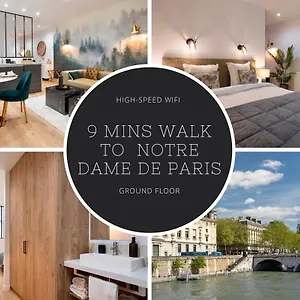 Cosy A 9 Min A Pied De La Cathedrale Notre Dame Apartment Paris